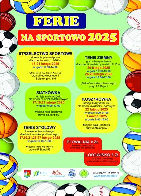 Ferie na sportowo 2025