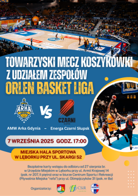 Grafika Ekstraklasa koszykówki mężczyzn w Lęborku!