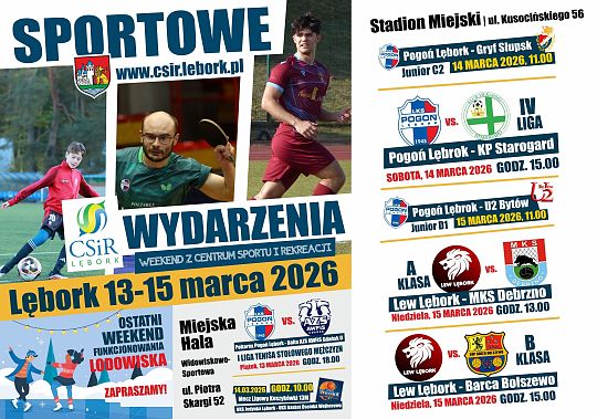 Grafika Sportowy WEEKEND 13 - 15 marca
