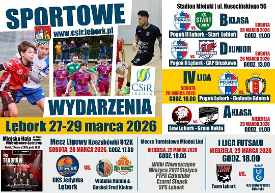 Grafika Sportowy WEEKEND 27 - 29 marca