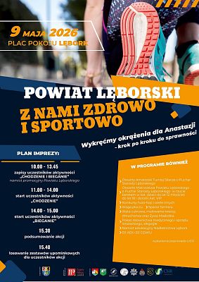 Grafika VIII edycja "Powiat Lęborski - z nami zdrowo