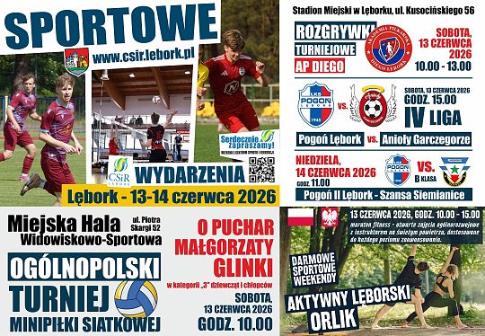 Grafika Sportowy WEEKEND 13 - 14 czerwca